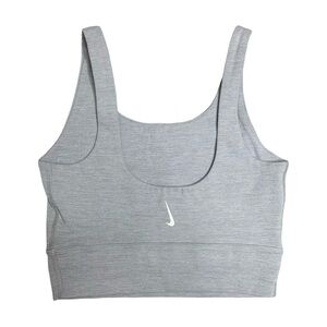 Nike Dri-Fit Grey Sports Bra Size XS Gray